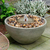 Photo of Campania Portola Pebble Fountain - Exclusively Campania